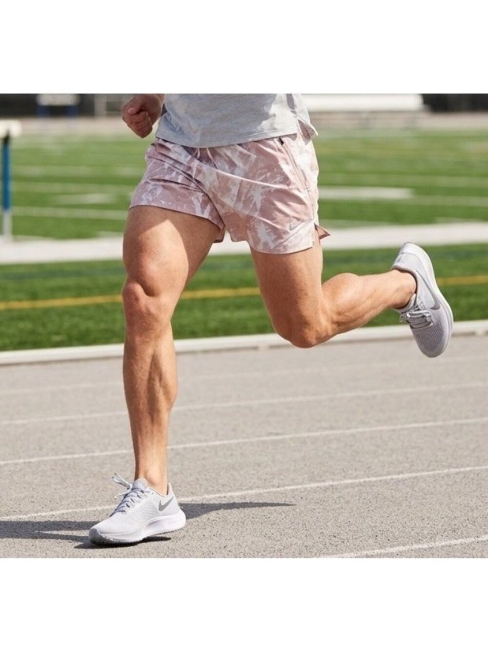 Nike Men’s Running Shorts Sz‎ 2XL Running Division DV9272 Lined Reflective Camo